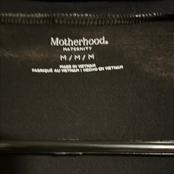 Motherhood Maternity Women's Black Open Front Cardigan - Picture 2 of 3